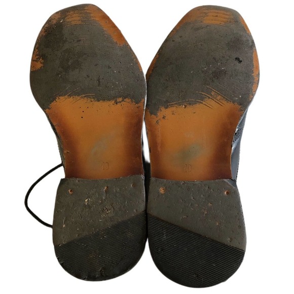 Giorgio Brutini Mens 210851 Caster Wing Tip Oxford Dress Shoes Black Size 10 M - Picture 5 of 9